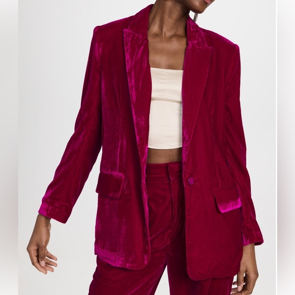 Metete. Velvet blazer - Picture 1 of 6